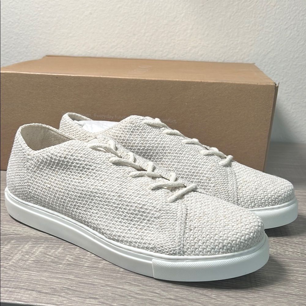 Nisolo Go-To Eco-Knit Linen Sneakers Shoes